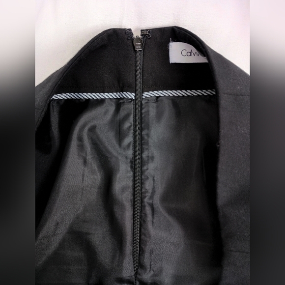 Calvin Klein Black Skirt (#250) - Picture 3 of 7